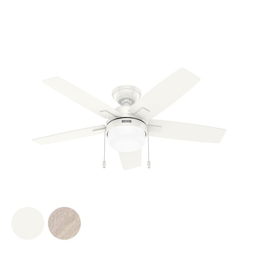 Hunter fan inch - 44, white