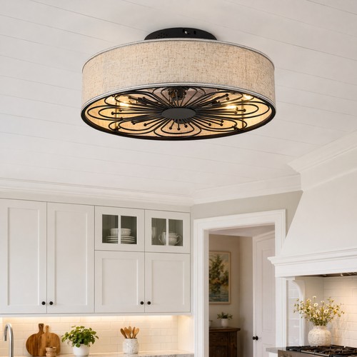 Boho ceiling fan - ceiling, led